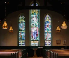 A beautiful chapel overlooking the water — perfect for worship, prayer, and intimate gatherings with the Lord.